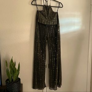 Disco, 70’s, Gold, 2-Piece